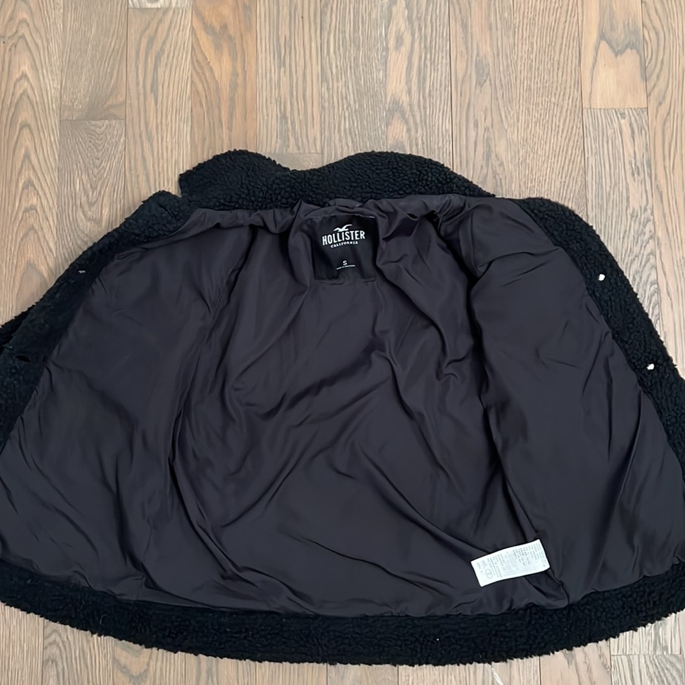 Hollister Teddy Button Up Jacket - Picture 4 of 5